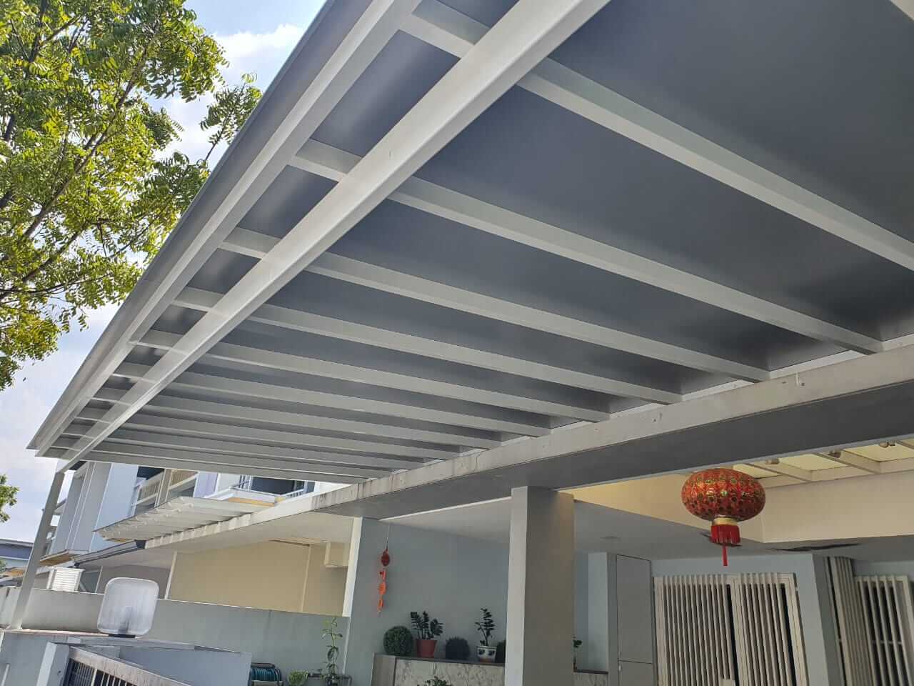 Aluminium Composite Roof