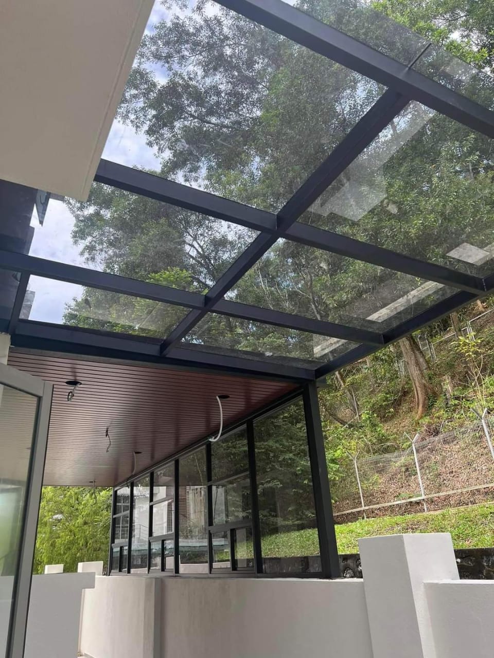 Glass Roof Extension