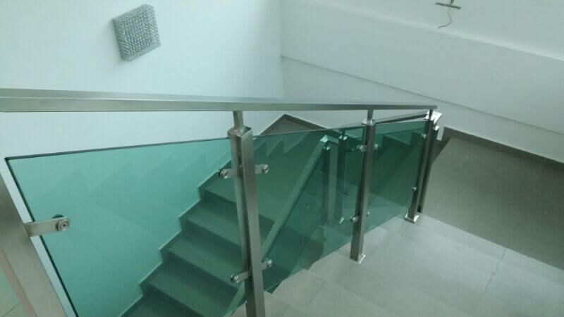 Glass Railing for Staircase