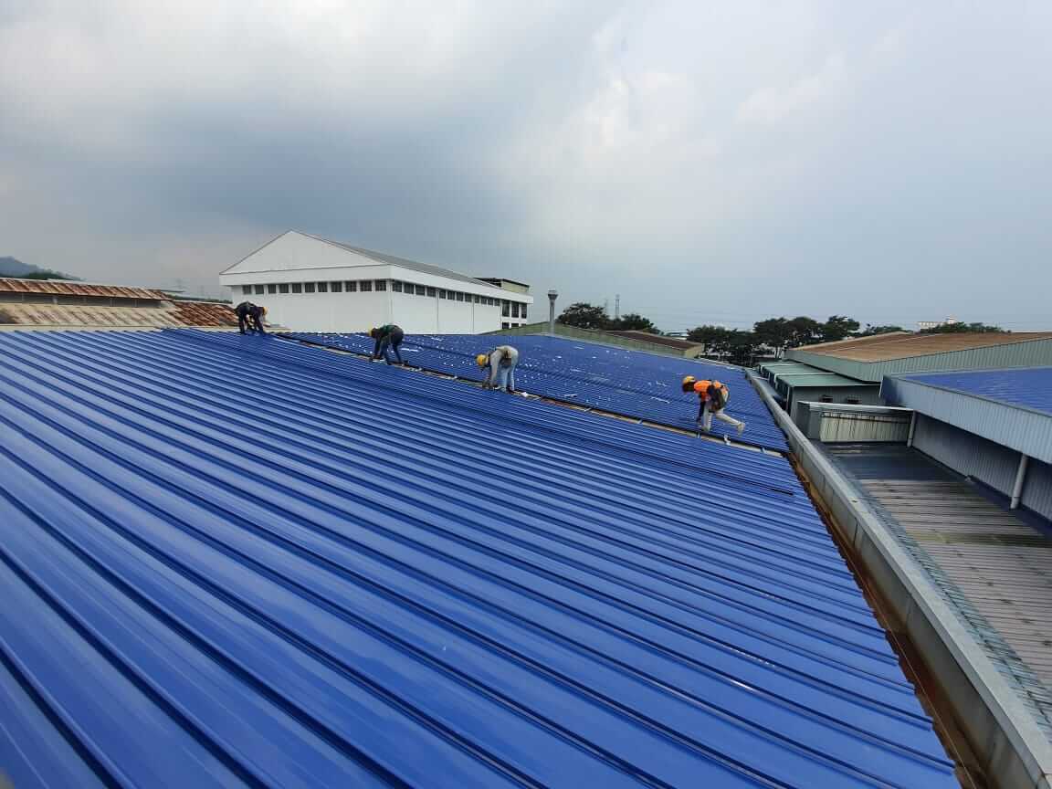 Factory Roof Construction